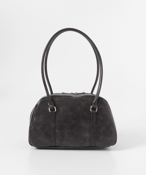 SENSE OF PLACE by URBAN RESEARCH(センスオブプレイスバイアーバンリサーチ)の「ロングハンドルボストンバッグ(ボストンバッグ・メンズ・チャコールグレー/ブラック/シルバー・ONE)」の12枚目の写真