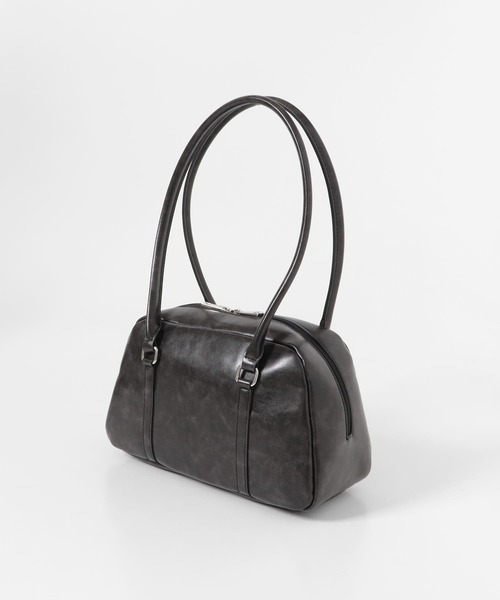 SENSE OF PLACE by URBAN RESEARCH(センスオブプレイスバイアーバンリサーチ)の「ロングハンドルボストンバッグ(ボストンバッグ・メンズ・チャコールグレー/ブラック/シルバー・ONE)」の13枚目の写真