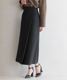 Andemiu | ラップ風Iラインスカート589188(スカート)