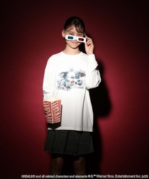 GLOBAL WORK | ヘビロッTEE/ムービー長袖/587895(Tシャツ/カットソー)