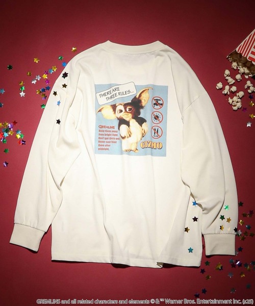 GLOBAL WORK（グローバルワーク）の「ヘビロッTEE/ムービー長袖/587895（Tシャツ/カットソー・キッズ・チャコールグレー/ライトグレー/ブラック/ホワイト系5/ホワイト系6・130cm/140cm/150cm/160cm）」の3枚目の写真