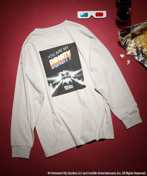 GLOBAL WORK（グローバルワーク）の「ヘビロッTEE/ムービー長袖/587895（Tシャツ/カットソー・キッズ・チャコールグレー/ライトグレー/ブラック/ホワイト系5/ホワイト系6・130cm/140cm/150cm/160cm）」の5枚目の写真