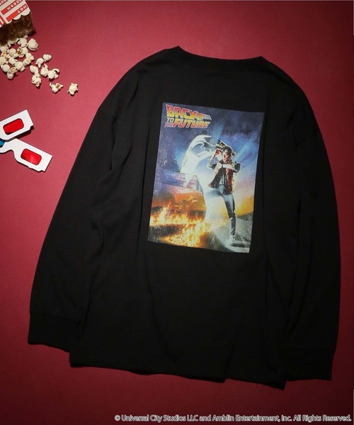 GLOBAL WORK（グローバルワーク）の「ヘビロッTEE/ムービー長袖/587895（Tシャツ/カットソー・キッズ・チャコールグレー/ライトグレー/ブラック/ホワイト系5/ホワイト系6・130cm/140cm/150cm/160cm）」の4枚目の写真