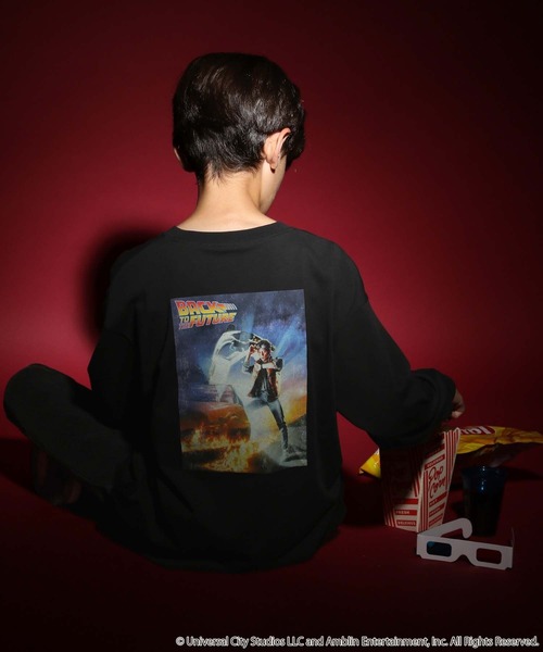 GLOBAL WORK（グローバルワーク）の「ヘビロッTEE/ムービー長袖/587895（Tシャツ/カットソー・キッズ・チャコールグレー/ライトグレー/ブラック/ホワイト系5/ホワイト系6・130cm/140cm/150cm/160cm）」の12枚目の写真