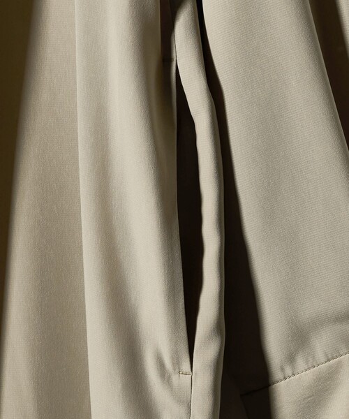 MARW UNITED ARROWS＞ドレープ バンドカラー シャツ ワンピース