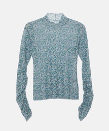 LE CIEL BLEU | フローラルチュールトップ / Floral Tulle Top(Tシャツ/カットソー)