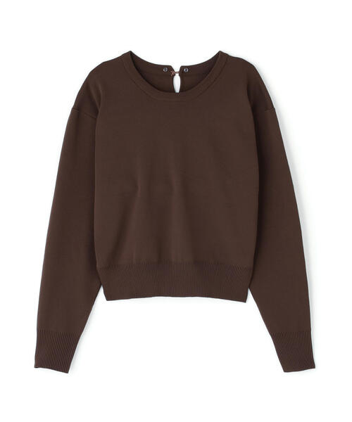 NATURAL BEAUTY BASIC(ナチュラルビューティーベーシック)の「◇レースカラーフォルムニット(ニット/セーター・レディース・グレー/ブラウン/ネイビー・FREE)」の7枚目の写真