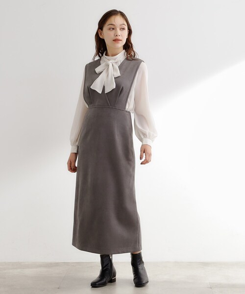 grove(グローブ)の「【人間工学/優しい履き心地】ストレッチメタルパーツブーツ(ブーツ・レディース・ダークブラウン系6/ブラック/ブラウン系その他・M/L/S)」の11枚目の写真