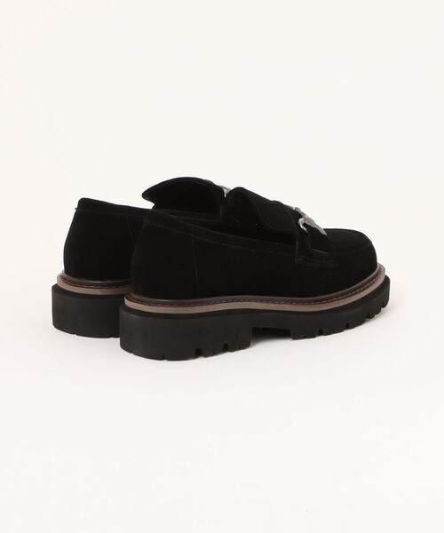 inter-chaussures（インターショシュール）の「【INTER-CHAUSSURES】撥水厚底ビットローファー(I51616)（ローファー・レディース・ブラック/ブラック系その他2/ブラック系その他・35/36/37/38/39）」の5枚目の写真