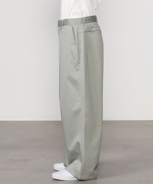 FARAH（ファーラー）の「FARAH | ワイドストレートパンツ MEN（その他パンツ・メンズ・ベージュ/グリーン系その他・34/32/30）」の11枚目の写真