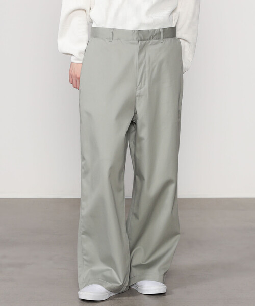 FARAH（ファーラー）の「FARAH | ワイドストレートパンツ MEN（その他パンツ・メンズ・ベージュ/グリーン系その他・34/32/30）」の13枚目の写真