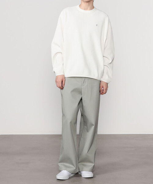 FARAH（ファーラー）の「FARAH | ワイドストレートパンツ MEN（その他パンツ・メンズ・ベージュ/グリーン系その他・34/32/30）」の15枚目の写真