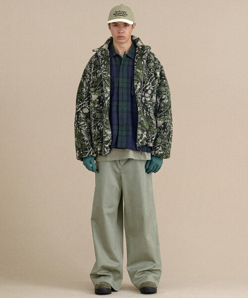 FARAH（ファーラー）の「FARAH | ワイドストレートパンツ MEN（その他パンツ・メンズ・ベージュ/グリーン系その他・34/32/30）」の18枚目の写真