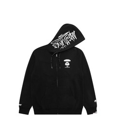 AAPE BASIC ZIP UP HOODIE
