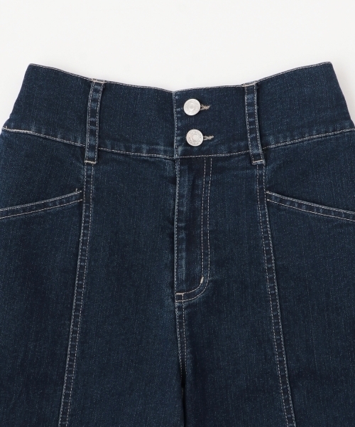 LOVETOXIC（ラブトキシック）の「【ストレッチ】スタイルアップフレアデニム（デニムパンツ・キッズ・ライトブルー/ブルー/サックスブルー/グレー・L:160cm/130cm/M:150cm/S:140cm）」の11枚目の写真