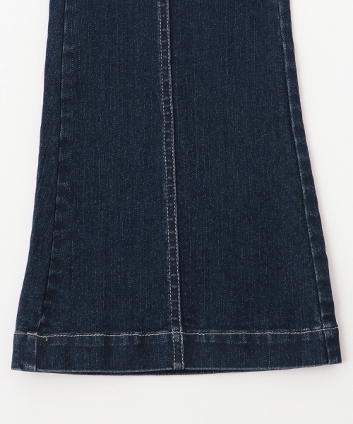 LOVETOXIC（ラブトキシック）の「【ストレッチ】スタイルアップフレアデニム（デニムパンツ・キッズ・ライトブルー/ブルー/サックスブルー/グレー・L:160cm/130cm/M:150cm/S:140cm）」の8枚目の写真