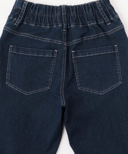 LOVETOXIC（ラブトキシック）の「【ストレッチ】スタイルアップフレアデニム（デニムパンツ・キッズ・ライトブルー/ブルー/サックスブルー/グレー・L:160cm/130cm/M:150cm/S:140cm）」の7枚目の写真