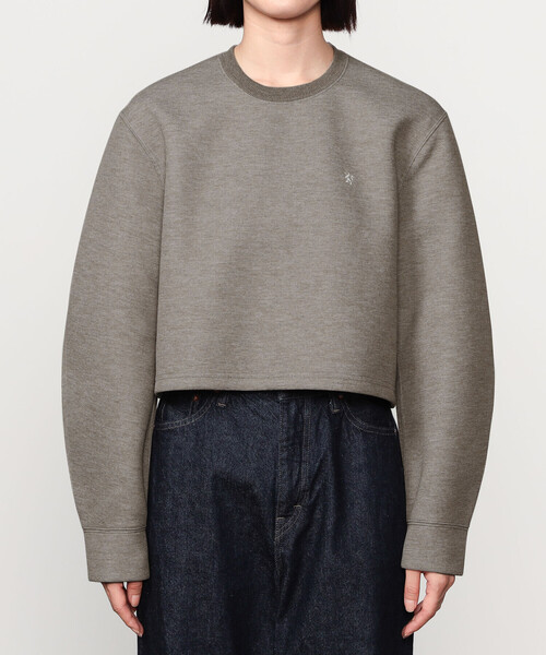 GYMPHLEX（ジムフレックス）の「Gymphlex | ダンボールニット クルーネックプルオーバー WOMEN（ニット/セーター・レディース・ベージュ系その他/オフホワイト・14）」の7枚目の写真