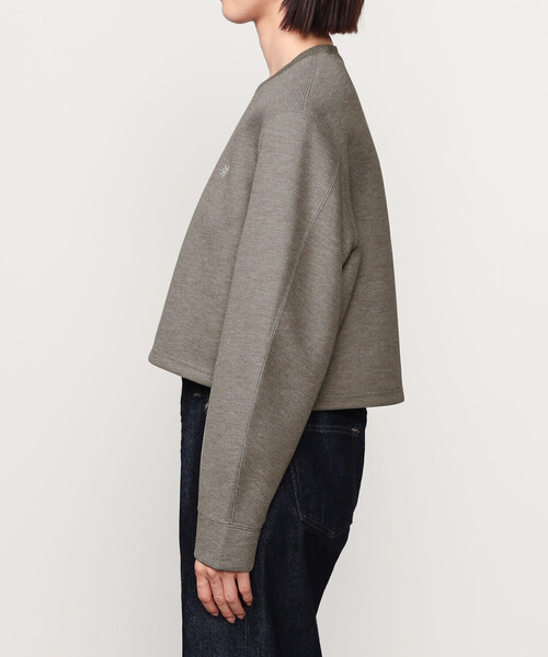 GYMPHLEX（ジムフレックス）の「Gymphlex | ダンボールニット クルーネックプルオーバー WOMEN（ニット/セーター・レディース・ベージュ系その他/オフホワイト・14）」の6枚目の写真