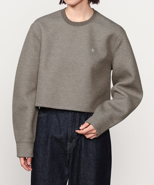 GYMPHLEX（ジムフレックス）の「Gymphlex | ダンボールニット クルーネックプルオーバー WOMEN（ニット/セーター・レディース・ベージュ系その他/オフホワイト・14）」の4枚目の写真