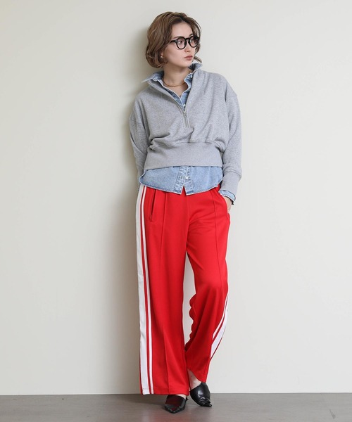 Re Fiina(フィーナ)の「ボンバーヒートHZカットソー(Tシャツ/カットソー・レディース・レッド/ブラック/グレー系・FREE)」の12枚目の写真