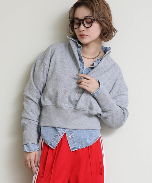 Re Fiina(フィーナ)の「ボンバーヒートHZカットソー(Tシャツ/カットソー・レディース・レッド/ブラック/グレー系・FREE)」の16枚目の写真