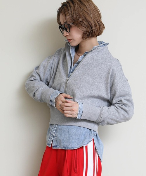 Re Fiina(フィーナ)の「ボンバーヒートHZカットソー(Tシャツ/カットソー・レディース・レッド/ブラック/グレー系・FREE)」の17枚目の写真