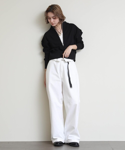 Re Fiina(フィーナ)の「ボンバーヒートHZカットソー(Tシャツ/カットソー・レディース・レッド/ブラック/グレー系・FREE)」の4枚目の写真