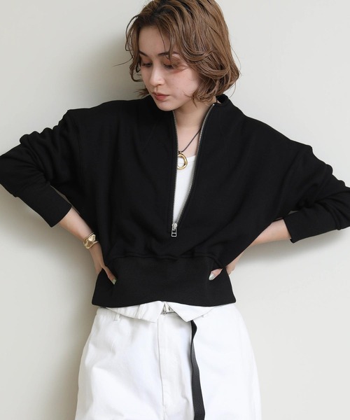 Re Fiina(フィーナ)の「ボンバーヒートHZカットソー(Tシャツ/カットソー・レディース・レッド/ブラック/グレー系・FREE)」の8枚目の写真