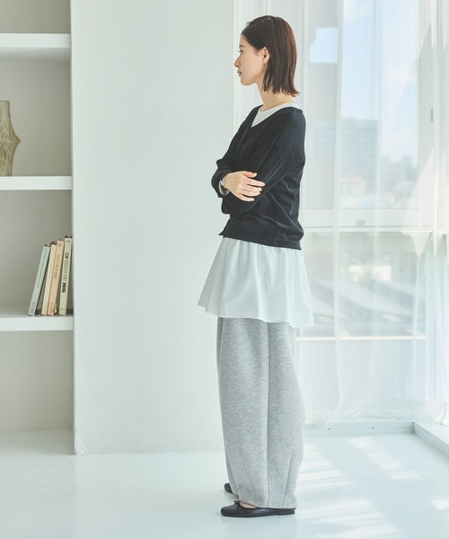 セール】アソート裾レイヤード長袖 / 598755（Tシャツ/カットソー