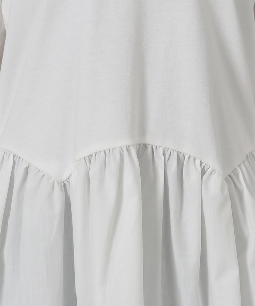 LAKOLE（ラコレ）の「アソート裾レイヤード長袖 / 598755（Tシャツ/カットソー・レディース・ブラック/オフホワイト/その他9/ホワイト・FREE）」の17枚目の写真