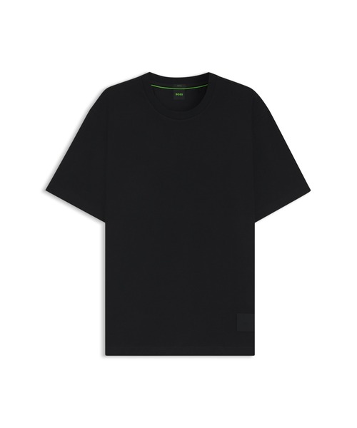 BOSS（ボス）の「リラックスフィット Tシャツ スクエアロゴ（Tシャツ/カットソー・メンズ・ブラック・S/L/XL/XS/XXL/M）」の5枚目の写真