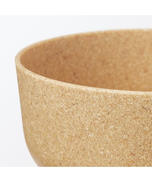 無印良品(ムジルシリョウヒン)の「レンジで使える ヤシの端材を使った ボウル 2個組(食器・メンズ・ナチュラル・FREE)」の4枚目の写真