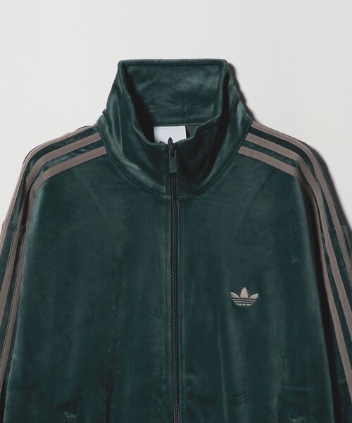 adidas Originals（アディダスオリジナルス）の「＜adidas Originals＞ファイヤーバード ベロア トラックトップ（ジャージ・メンズ・ダークブラウン/ダークグレー/ダークグリーン・L/M/XL）」の19枚目の写真