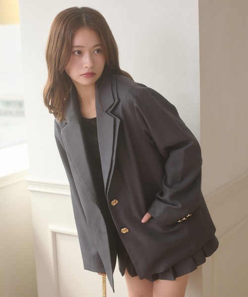 W lapel tailored jacket / Wラペルテーラードジャケット（テーラード