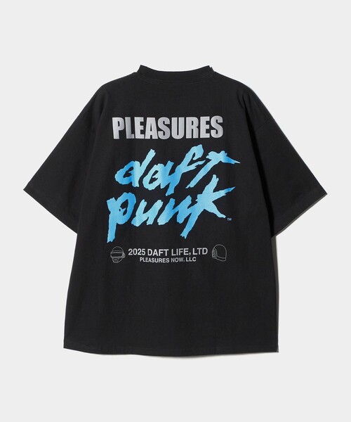 PLEASURES(プレジャー)の「<PLEASURES × Daft Punk>DUO Tシャツ(Tシャツ/カットソー・メンズ・ブラック・L/M)」の2枚目の写真