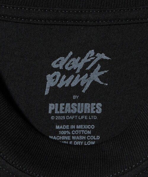 PLEASURES(プレジャー)の「<PLEASURES × Daft Punk>DUO Tシャツ(Tシャツ/カットソー・メンズ・ブラック・L/M)」の8枚目の写真