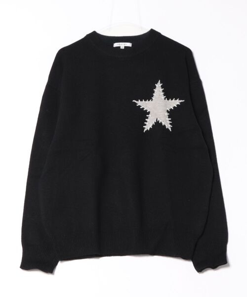 ８(eight)（エイト）の「ハンドステッチニットセーター（ニット/セーター・メンズ・ブラック系その他/グレー/ネイビー系/ブラック/グレー系その他/ネイビー・MEDIUM/LARGE）」の2枚目の写真