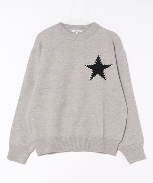 ８(eight)（エイト）の「ハンドステッチニットセーター（ニット/セーター・メンズ・ブラック系その他/グレー/ネイビー系/ブラック/グレー系その他/ネイビー・MEDIUM/LARGE）」の4枚目の写真