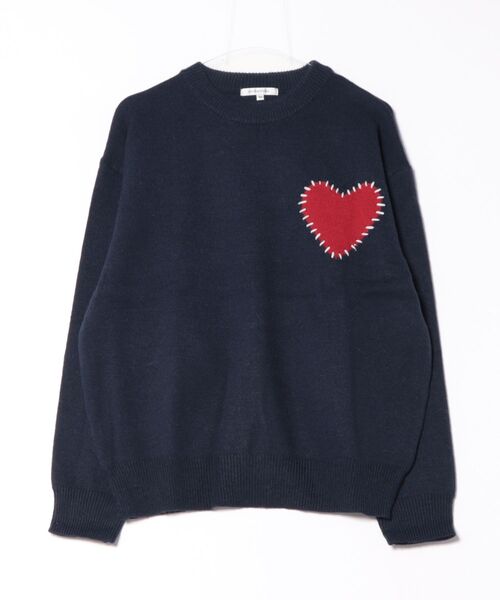 ８(eight)（エイト）の「ハンドステッチニットセーター（ニット/セーター・メンズ・ブラック系その他/グレー/ネイビー系/ブラック/グレー系その他/ネイビー・MEDIUM/LARGE）」の5枚目の写真