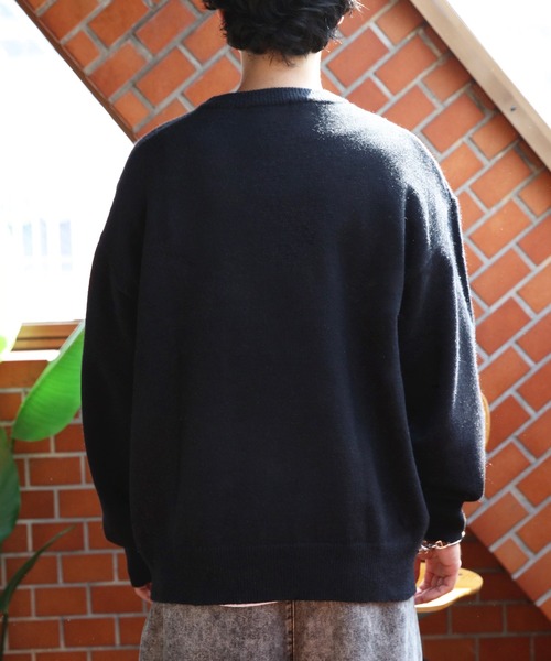 ８(eight)（エイト）の「ハンドステッチニットセーター（ニット/セーター・メンズ・ブラック系その他/グレー/ネイビー系/ブラック/グレー系その他/ネイビー・MEDIUM/LARGE）」の11枚目の写真