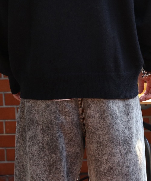 ８(eight)（エイト）の「ハンドステッチニットセーター（ニット/セーター・メンズ・ブラック系その他/グレー/ネイビー系/ブラック/グレー系その他/ネイビー・MEDIUM/LARGE）」の12枚目の写真