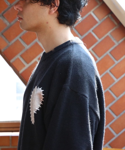 ８(eight)（エイト）の「ハンドステッチニットセーター（ニット/セーター・メンズ・ブラック系その他/グレー/ネイビー系/ブラック/グレー系その他/ネイビー・MEDIUM/LARGE）」の14枚目の写真