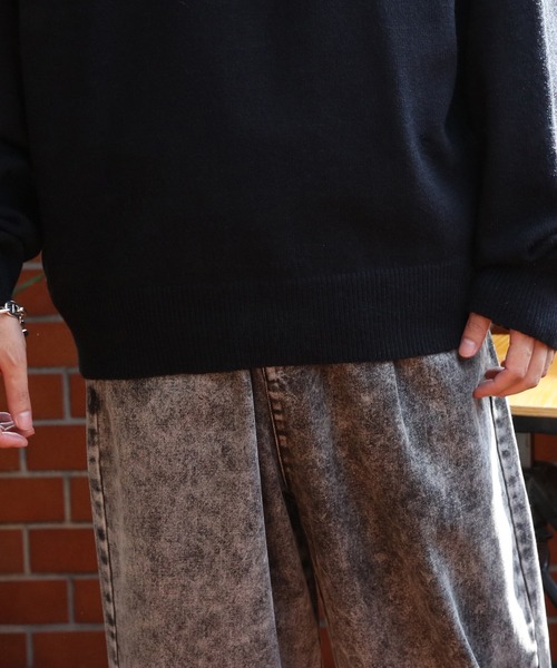 ８(eight)（エイト）の「ハンドステッチニットセーター（ニット/セーター・メンズ・ブラック系その他/グレー/ネイビー系/ブラック/グレー系その他/ネイビー・MEDIUM/LARGE）」の18枚目の写真