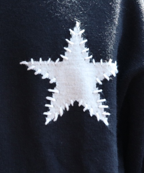 ８(eight)（エイト）の「ハンドステッチニットセーター（ニット/セーター・メンズ・ブラック系その他/グレー/ネイビー系/ブラック/グレー系その他/ネイビー・MEDIUM/LARGE）」の21枚目の写真