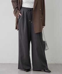 NUNIFE（ユニフィー）の「【NUNIFE】ピンストライプイージーパンツ（その他パンツ）」