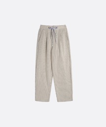 U:UME([)Knitted Black Stripe Wide Pants(XEFbgpc)