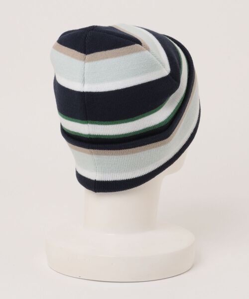 HUF（ハフ）の「HUF  PIERCE BEANIE / ハフ（ニットキャップ/ビーニー・メンズ・グレー/ネイビー・O/S）」の5枚目の写真