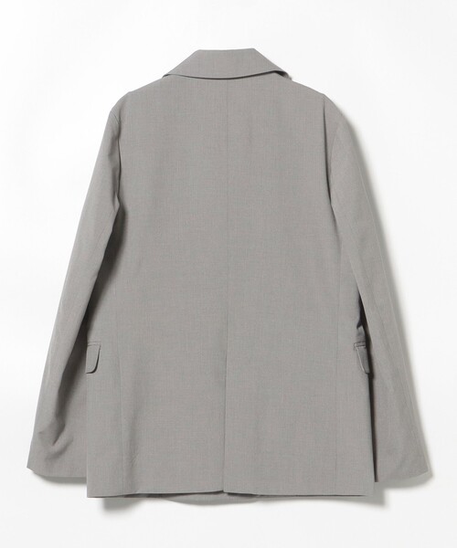 BEAMS HEART（ビームスハート）の「オーバー ダブル ジャケット（テーラードジャケット・レディース・グレー/ネイビー・MEDIUM/LARGE）」の13枚目の写真