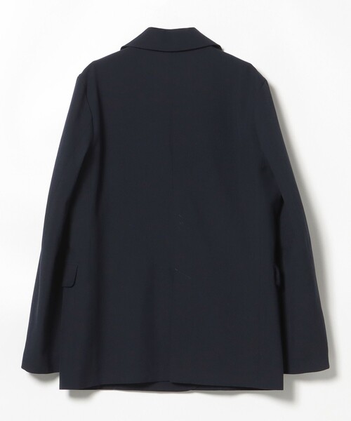 BEAMS HEART（ビームスハート）の「オーバー ダブル ジャケット（テーラードジャケット・レディース・グレー/ネイビー・MEDIUM/LARGE）」の17枚目の写真